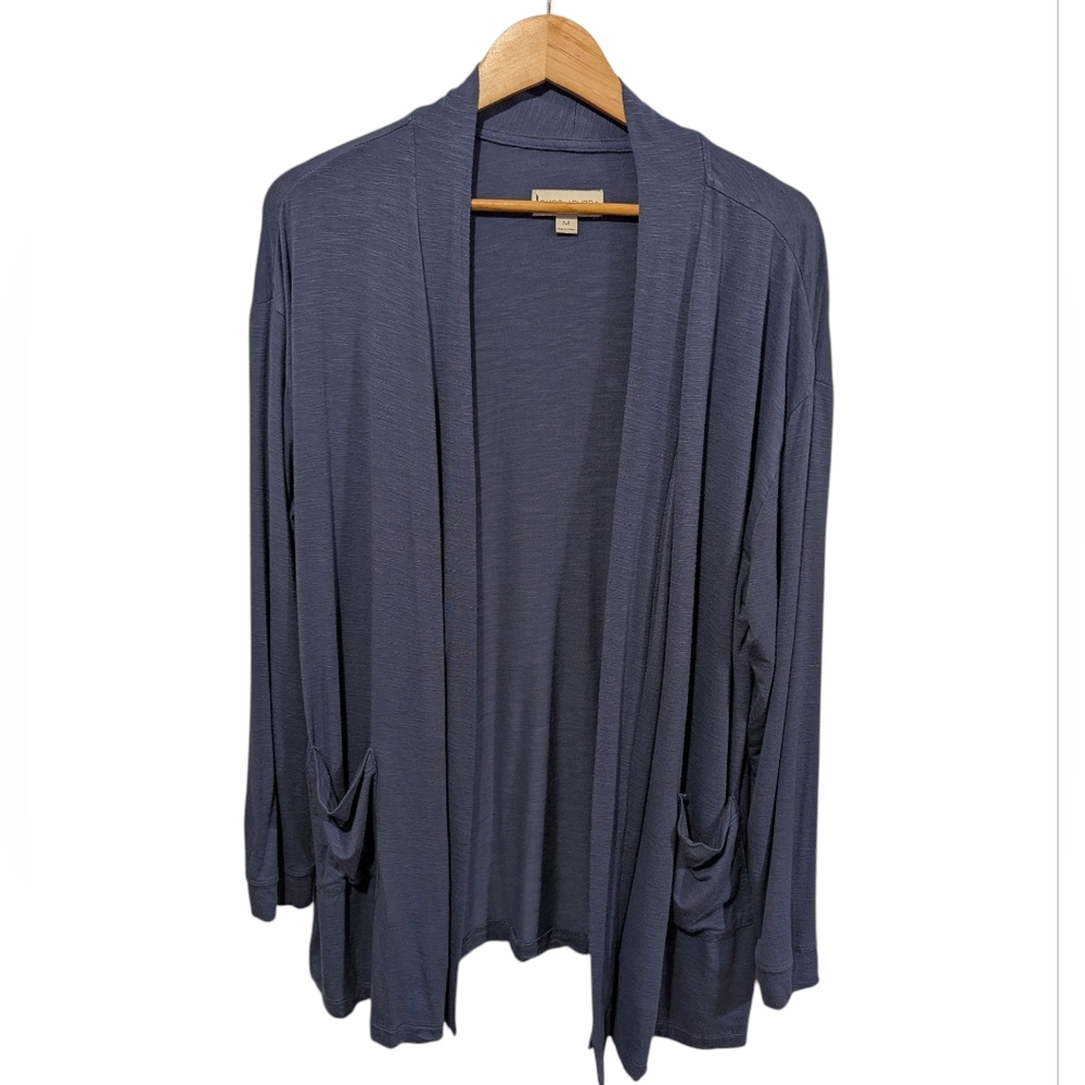 Koolaburra By Ugg Blue Open-Front Cardigan Size Medium